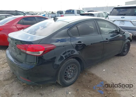 2017 Kia Forte Lx z USA, uszkodzony, nr VIN 3KPFK4A7XHE039351